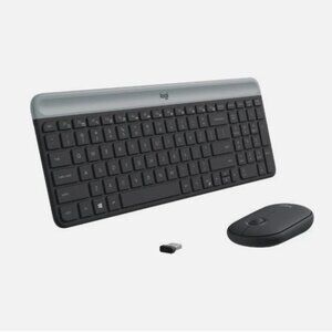 Logitech Slim Wireless Keyboard and Mouse Combo MK470